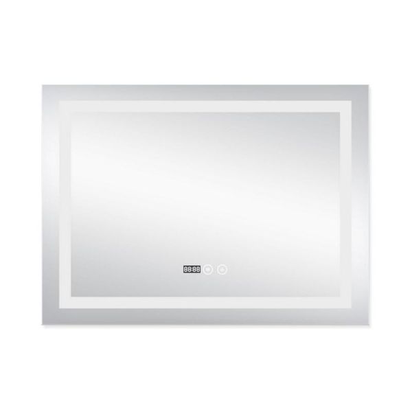 Дзеркало Qtap Mideya 800х600 (DC-F904) з LED-підсвіткою й антизапотіванням QT2078F904W SD00034651 фото