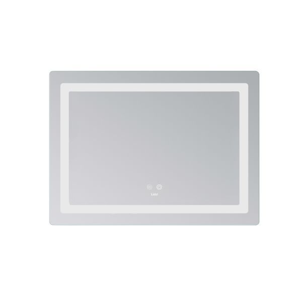 Зеркало Lidz Kubis (KU2) 700х500 с LED-подсветкой Touch, с антизапотеванием, с диммером, рег. яркости LD78LF90448486 SD00054610 фото