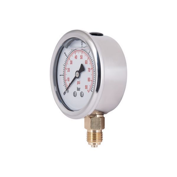 Манометр с глицерином Thermo Alliance Forte 6 бар, 1/4"Н, нижнее подключение TAF170G6B SD00053544 фото
