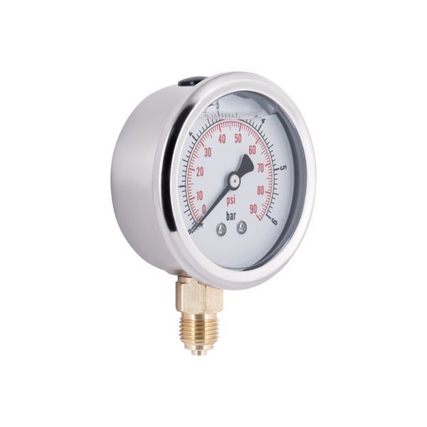 Манометр с глицерином Thermo Alliance Forte 6 бар, 1/4"Н, нижнее подключение TAF170G6B SD00053544 фото