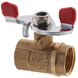 Кран шаровый СК 1/2" ГГБ Б/Н art. 602 (WP0132) WP0132 фото 1