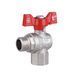 Кран шаровой Thermo Alliance Forte 1/2" ВН для воды угловой (бабочка) SF267W15 SD00025316 фото 7