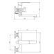 Смеситель для ванны Mixxus Rodos 009 (Euro) (MI6267) MI6267 фото 2