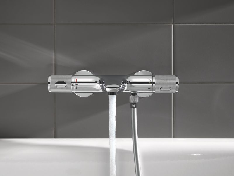 Змішувач для ванни з термостатом Grohe Grohtherm 1000 Performance (34779000) 34779000 фото