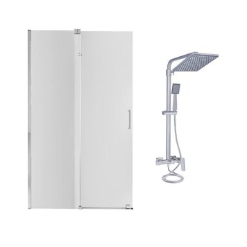 Готове рішення Qtap1927 Стена Walk-In GLIDE, 120x190 + Душ. Система SD00050978 фото