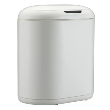 Мусорное ведро сенсорное овальное Mixxus Premium Topper-TC0112 White 12л цвет белый (MI7082) MI7082 фото