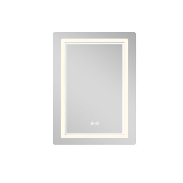 Зеркало Qtap Cardinal (CA2) 600х800 с LED-подсветкой Touch, с антизапотеванием, с диммером, рег. темп. цвета (3000-6500K) QT0478C608048453 SD00054577 фото