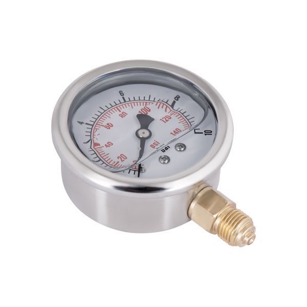 Манометр с глицерином Thermo Alliance Forte 10 бар, 1/4"Н, нижнее подключение TAF170G10B SD00053545 фото