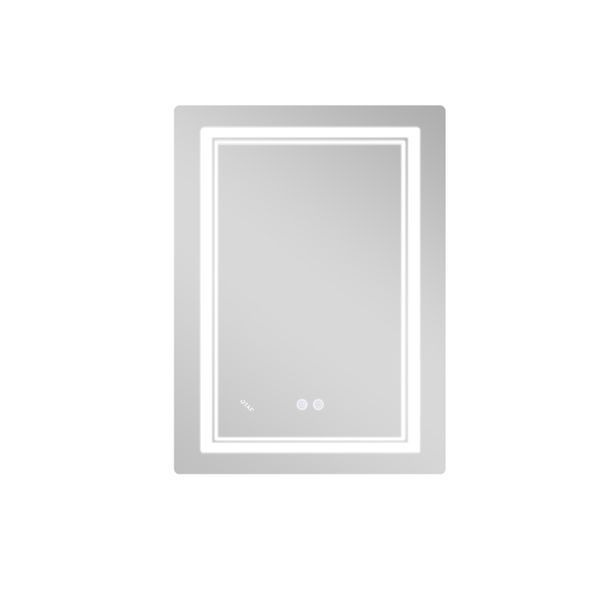 Зеркало Qtap Cardinal (CA2) 600х800 с LED-подсветкой Touch, с антизапотеванием, с диммером, рег. темп. цвета (3000-6500K) QT0478C608048453 SD00054577 фото