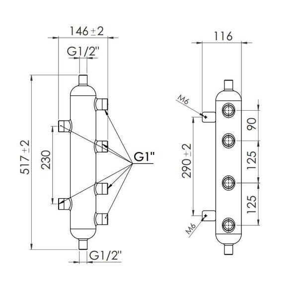 Гідрострілка SD Forte 1" 75 кВт SF29375 SD00042658 фото