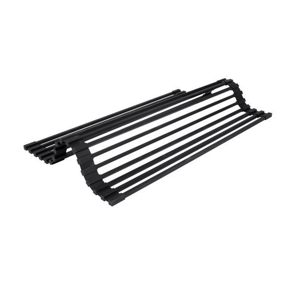 Сушилка на кухонную мойку Lidz Acsis LA06 Black, квадратна основа, для посуды 430х300 мм LDACSLA06BLM49764 SD00055888 фото