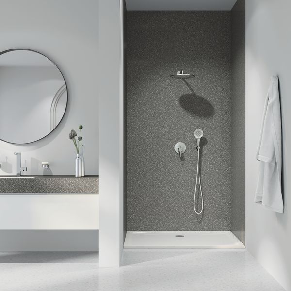 Верхній душ з настінним кронштейном Grohe Rainshower Mono (26557000) 26557000 фото