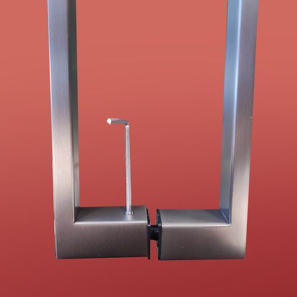 Двері у нішу розпашні KOER SR SD04-120x200-TR-07 прозоре скло EASY CLEAN 10мм графіт (KR5388) KR5388 фото