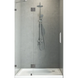 Двері у нішу розпашні KOER SR SD04-120x200-TR-07 прозоре скло EASY CLEAN 10мм графіт (KR5388) KR5388 фото 1