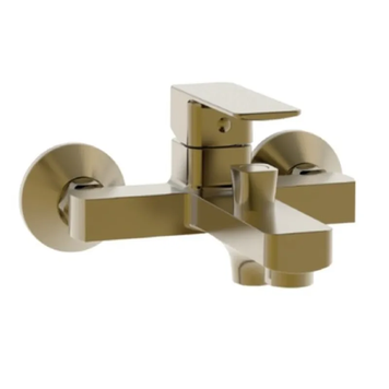 Смеситель для ванны Haiba KUBUS 009 (EURO) BRUSHED GOLD (HB9628) HB9628 фото