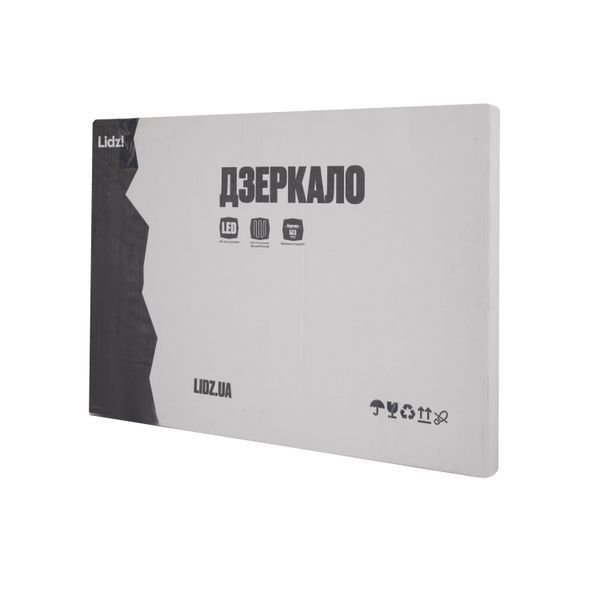 Зеркало Lidz Orion (OR2) 600х800 с LED-подсветкой Touch, с антизапотеванием, с диммером, рег. яркости LDOR60080049292 SD00055416 фото