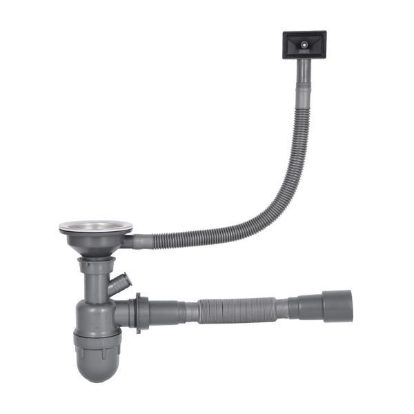 Кухонная мойка Brinex 5080-L 0,6 мм Satin (BRIN5080LSAT06) SD00054101 фото