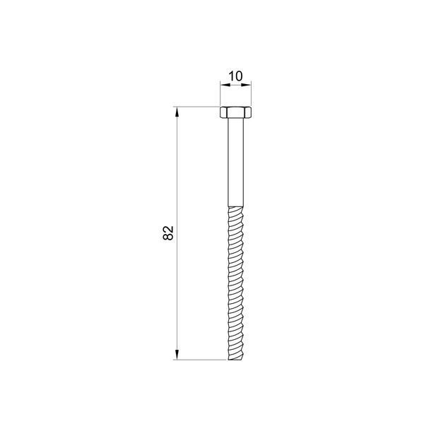 Кріплення унітаза Thermo Alliance Standart 6х80 мм SD103S2 SD00005789 фото