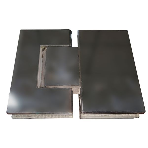 Боковая стенка для кабины Koer SR SW04-90x200-TR-07 прозрачное стекло Easy Clean 10мм, графит (KR5391) KR5391 фото