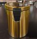 Мусорное ведро с плавным закрытием круглое Mixxus Ellipse-TC0205 Brushed Gold 5л (цвет матовое золото) (MI8400) MI8400 фото 11