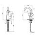 Смеситель для кухни Lidz Aria 015F2 (k35) LDARI015F2NKS34942 Nickel SD00041046 фото 2