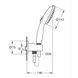Душевой набор Grohe Tempesta 100 2 режима (264062433) 264062433 фото 3