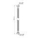 Шланг для воды Thermo Alliance Standart 80 см NYLON 1/2"x1/2" ВВ TAS387W80 SD00052980 фото 6