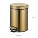 Мусорное ведро с плавным закрытием круглое Mixxus Ellipse-TC0205 Brushed Gold 5л (цвет матовое золото) (MI8400) MI8400 фото 24