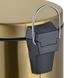 Мусорное ведро с плавным закрытием круглое Mixxus Ellipse-TC0205 Brushed Gold 5л (цвет матовое золото) (MI8400) MI8400 фото 20