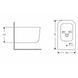 Биде подвесное Qtap Gemini 520&times;360&times;295 мм, White QTTAU28W49121 SD00055245 фото 8