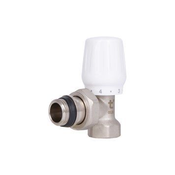 Кран радиаторный Thermo Alliance Base 1/2" ВН с антипротечкой угловой SD228W15 SD00035550 фото