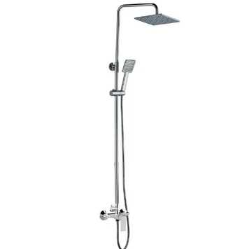 Душова колона зі змішувачем HAIBA ALEX 003-J WHITE-CHROME (HB9566) HB9566 фото