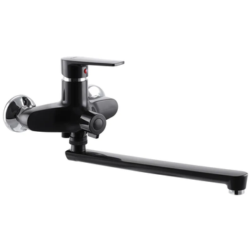Смеситель для ванны Plamix Oscar-006 Euro Черный (без шланга и лейки) (PM0600) PM0600 фото