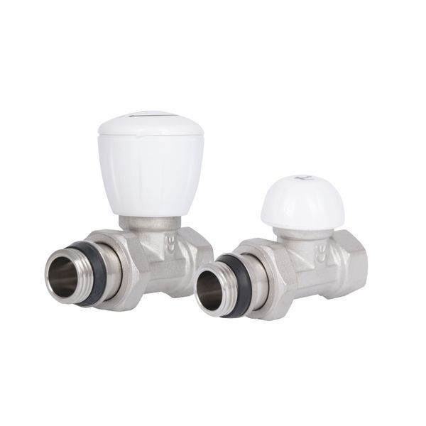 Комплект радіаторних кранів Thermo Alliance Standart 1/2" ВН прямий TAS230W15 SD00053599 фото