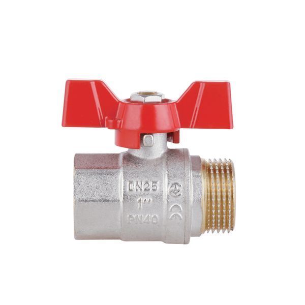 Кран шаровой Thermo Alliance Standart 1" ВН для воды (бабочка) SD607NW25PN40 SD00021334 фото