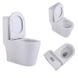 Унитаз-моноблок напольный Qtap Swan Ultra Quiet безободковый с сиденьем Soft-Close WHITE QT16226080AW SD00052582 фото 6