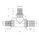 Тройник натяжной Icma №1039 d20х16х20 851039GWBOGW05 SD00053898 фото 7