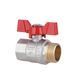 Кран шаровой Thermo Alliance Standart 1" ВН для воды (бабочка) SD607NW25PN40 SD00021334 фото 18