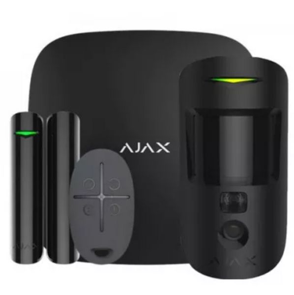 Ajax StarterKit Cam Plus – Комплект беспроводной GSM-сигнализации 20504 фото