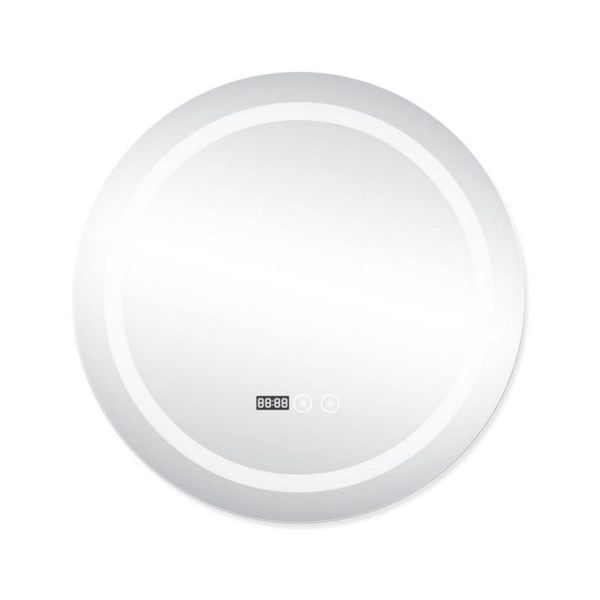 Дзеркало Qtap Mideya 600х600 (DC-F803) з LED-підсвіткою й антизапотіванням QT2078F803W SD00034656 фото