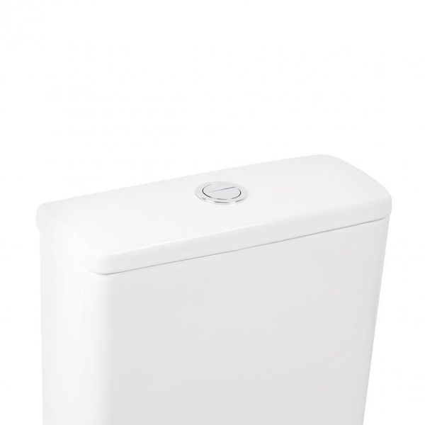 Унітаз-компакт Qtap Robin Ultra Quiet безобідковий із сидінням Soft-close QT13222128AUQ1W SD00051949 фото