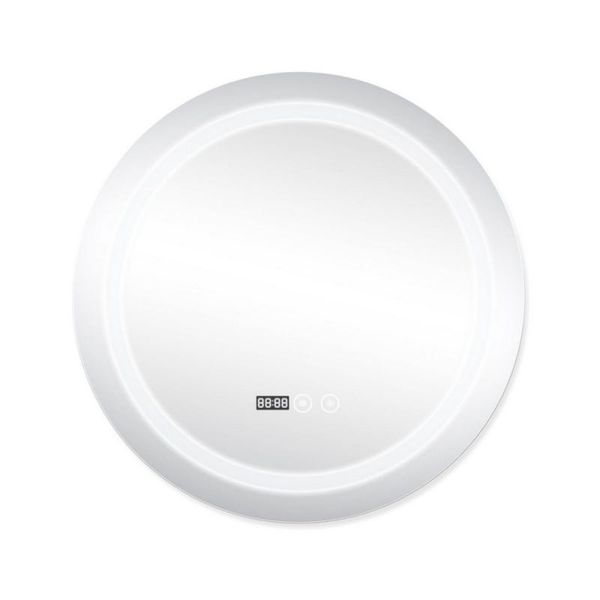 Дзеркало Qtap Mideya 600х600 (DC-F803) з LED-підсвіткою й антизапотіванням QT2078F803W SD00034656 фото