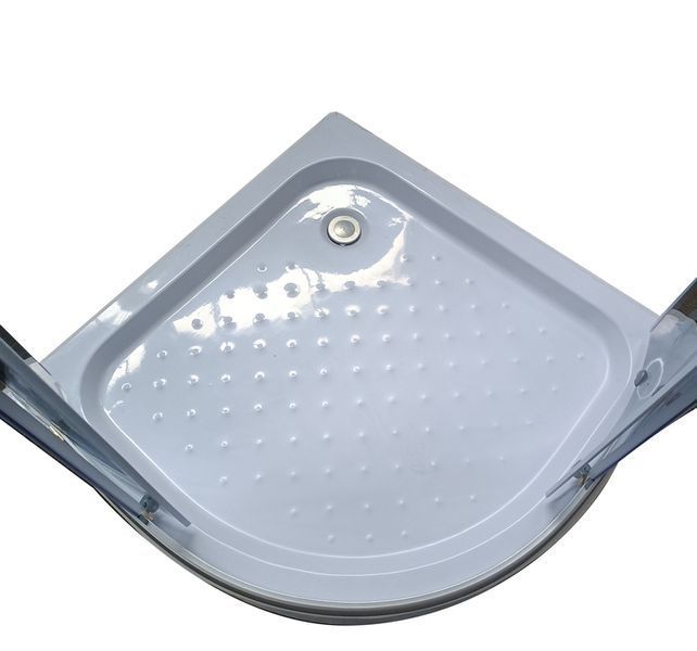Душевая кабина с низким поддоном Mixxus PLAIN SCT02-90x90x195-GR SATIN серое тонированное стекло 4мм (MI6898) MI6898 фото