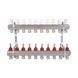 Колектор латунний з витратомірами та євроконусами Thermo Alliance Standart 1" на 10 виходів TAS235W10E SD00055273 фото 1