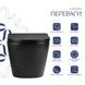 Унитаз подвесной Qtap Jay Ultra Quiet 485х360х320 мм, Matt Black, сиденьем Slim Duroplast/ Soft-close/ Quick Relase QT07335177MB SD00054232 фото 10