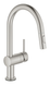 Сенсорний змішувач для кухні з висувним виливом Grohe Minta Touch (31358DC2) 31358DC2 фото 1