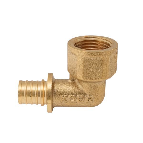 Уголок переходной с ВР Koer KA.L06F-16 - 16(2.2mm) x 1/2"F (KR4876) KR4876 фото