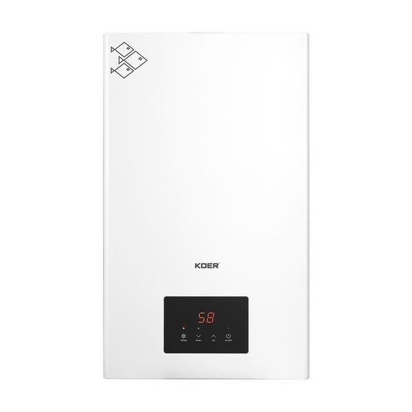 Котел электрический одноконтурный KOER KWH.E0106 WHITE 6 кВт цвет белый (KR5558) KR5558 фото