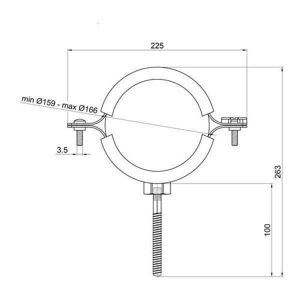 Хомут SD Plus 6" SD100150 SD00039033 фото