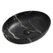 Раковина накладна MIXXUS PREMIUM ELLIPSE-0102 MARBLE 515х400х130mm (MP6552) MP6552 фото 1